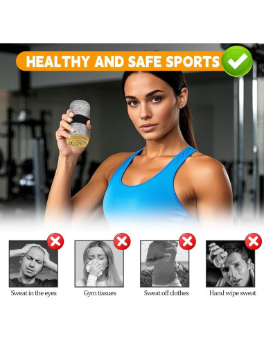 6 Toallas de Microfibra DIVINA VITAE 40x80cm Secado Rápido