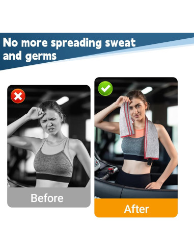 6 Toallas de Microfibra DIVINA VITAE 40x80cm Secado Rápido