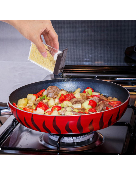 Saleros y Pimenteros Uralfa Mini 6 Piezas Plástico Marrón