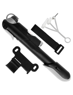 Mini bomba de bicicleta eooezj con manómetro 100 PSI