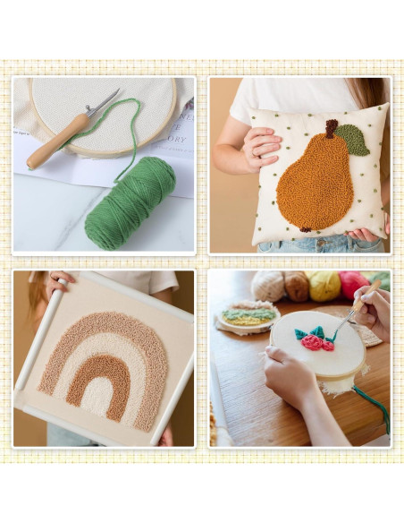 Conjunto de Agujas de Punch Oruola 5 Piezas para Bordado