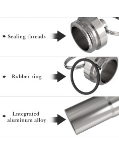 Estuche de Transporte para Tapones de Oídos Adorila 4 Unidades 2