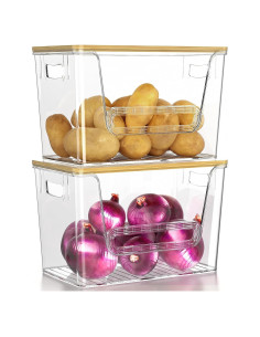 Set de Organizadores de Almacenamiento MUDEELA 2 Piezas 125L