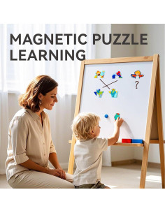 Puzzles Magnéticos Dotimo 30 Piezas Animales de Granja 2