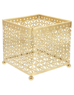 Organizador de Maquillaje FOMIYES Metal 13.5cm Estilo Moderno