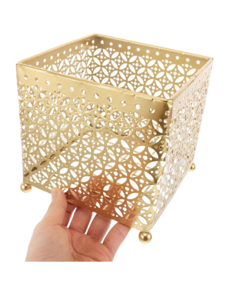 Organizador de Maquillaje FOMIYES Metal 13.5cm Estilo Moderno