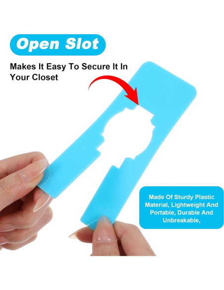 8 Divisores de Closet Multicolor Lnngub con Marcador