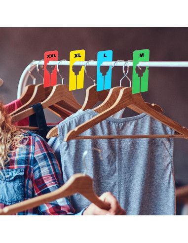 8 Divisores de Closet Multicolor Lnngub con Marcador