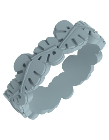 Anillo de Boda de Silicona Enso Rings Monstera Leaf - Talla 5