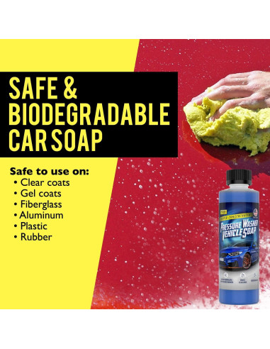 Concentrado de Jabón Biodegradable Mission Automotive 236.6 ml