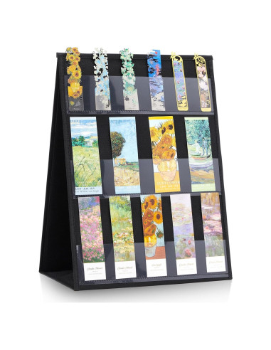 Soporte de Marcador Doble Cara Faccito 42x33 cm Negro