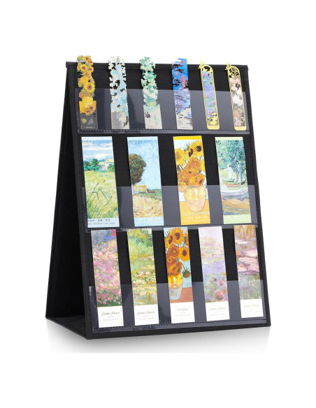 Soporte de Marcador Doble Cara Faccito 42x33 cm Negro