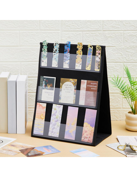 Soporte de Marcador Doble Cara Faccito 42x33 cm Negro