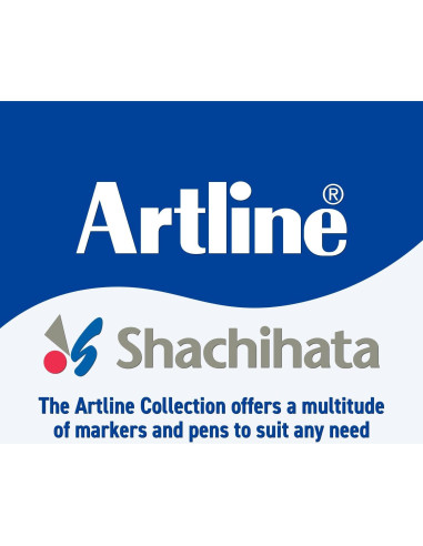 Marcadores Indelebles para Tela Artline 750 | Negro | Paquete de 2