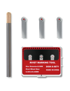 Herramienta de Remaches HUBEST RM-S1 con Mango y 3 Ruedas