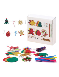 Kit de Manualidades Navideñas ReFeltidolom - 190 Piezas DIY