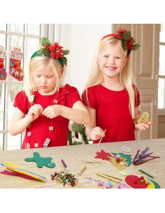 Kit de Manualidades Navideñas ReFeltidolom - 190 Piezas DIY 2