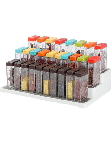 Saleros y Pimenteros Uralfa Mini 6 Piezas Plástico Marrón