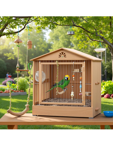 Percha de Juguete para Aves Tnyvm TYA316 - Columpio Entrenamiento