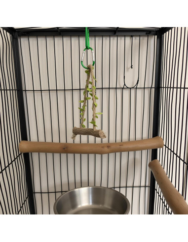 Percha de Juguete para Aves Tnyvm TYA316 - Columpio Entrenamiento