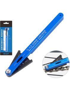 Medidor de desgaste de cadena de bicicleta Greabuy 136mm 2