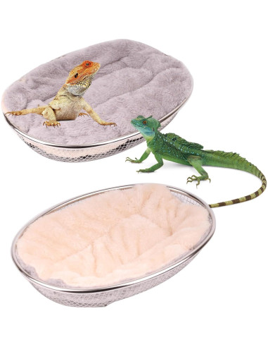 Sofá Chaise para Dragones Barbados WEVONIGU con Arnés Ajustable