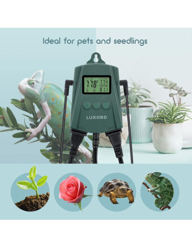 Controlador de Termostato Digital LUXBIRD LB-2SC 250W