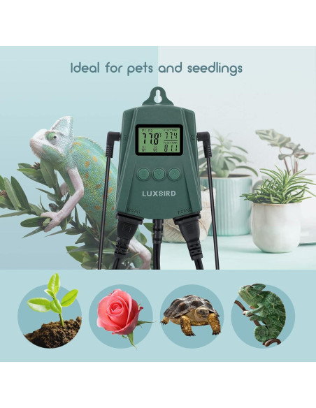 Controlador de Termostato Digital LUXBIRD LB-2SC 250W