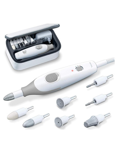 Beurer MP32 Taladro Eléctrico para Uñas - Set 7 Accesorios