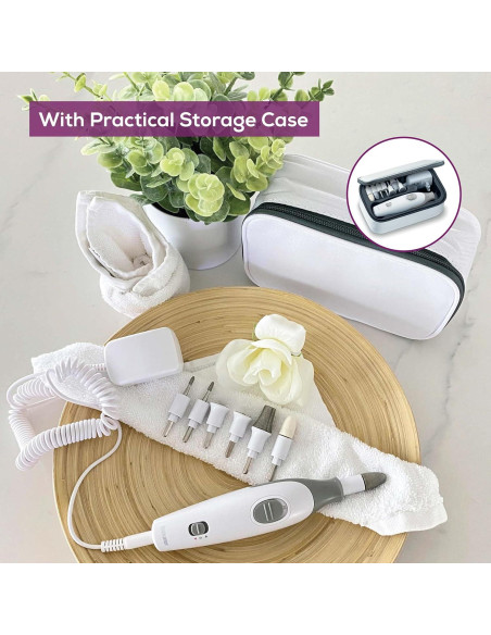 Beurer MP32 Taladro Eléctrico para Uñas - Set 7 Accesorios