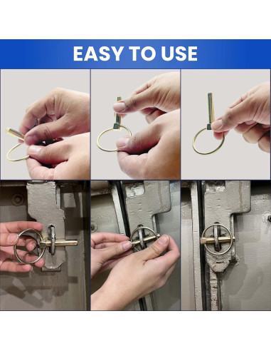 Kit de 30 Pasadores de Seguridad Pinailer - Acero Inoxidable