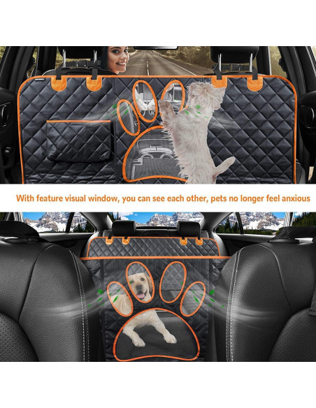 Funda de Asiento Trasero para Perros GENÉRICO 100% Impermeable