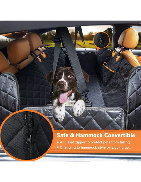 Funda de Asiento Trasero para Perros GENÉRICO 100% Impermeable