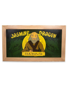 Cartel Colgante Casa de Té Jasmine Tío Iroh Avatar 25.4x45.7cm