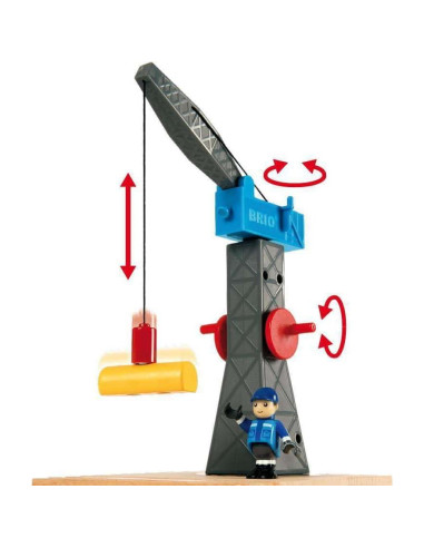 Conjunto Deluxe de Ferrocarril BRIO 33766 - 106 Piezas de Madera