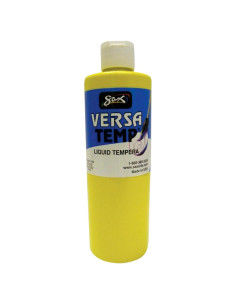 Pintura Tempera Sax Versatemp Amarillo Primario 0.47L
