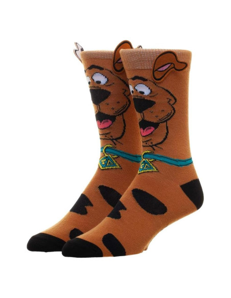 Calcetines de Tripulación Scooby Doo Bioworld Hombre 10-13