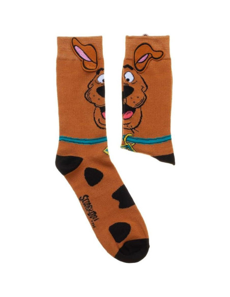 Calcetines de Tripulación Scooby Doo Bioworld Hombre 10-13