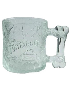 Taza de vidrio McDonald's Los Picapiedra 1993 236ml