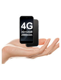 Mini Teléfono 4G Soyes 3" Doble SIM 32GB Negro Batería 2000mAh