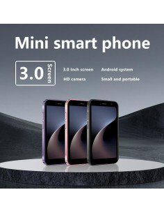 Mini Teléfono 4G Soyes 3" Doble SIM 32GB Negro Batería 2000mAh 2