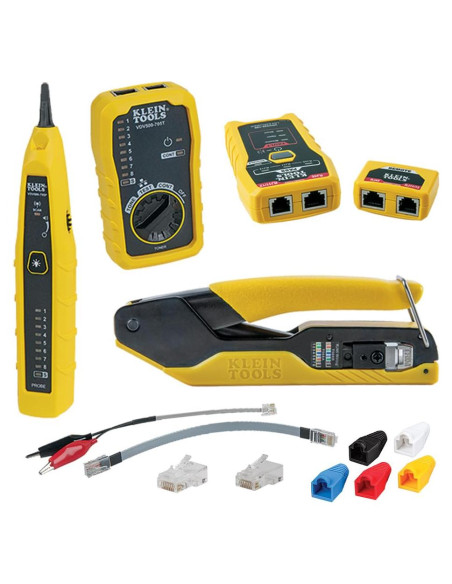 Kit de Prueba de Cable LAN Klein Tools 80085, 6 Piezas