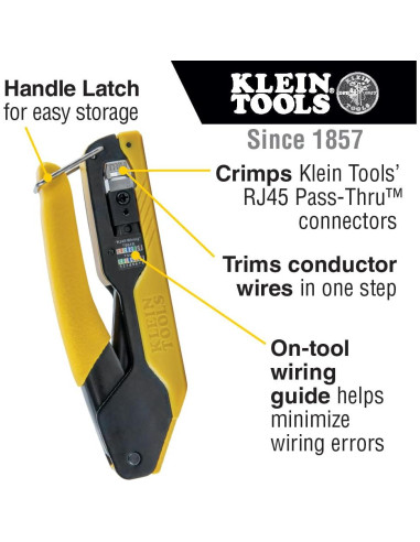 Kit de Prueba de Cable LAN Klein Tools 80085, 6 Piezas