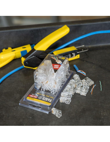 Kit de Prueba de Cable LAN Klein Tools 80085, 6 Piezas