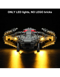 Kit de Luz LED Vaodest para Lego 75383 Infiltrador Sith 2