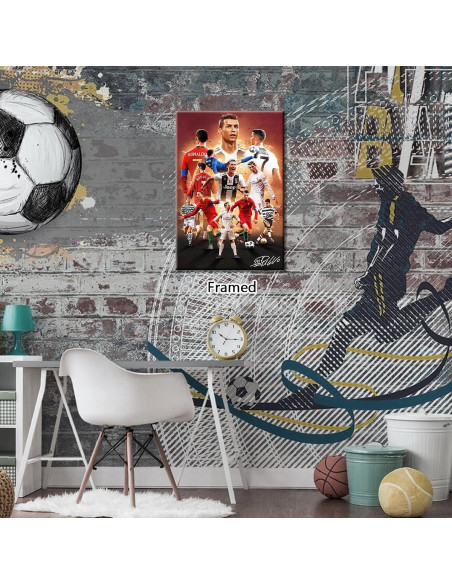 Póster Enmarcado Cristiano Ronaldo 20x30 cm Decoración Infantil
