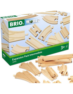 Juego de Tren de Granja BRIO World 33404 + Expansión 33402 2