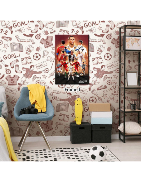 Póster Enmarcado Cristiano Ronaldo 20x30 cm Decoración Infantil
