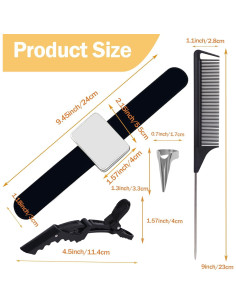 Juego de Herramientas para Trenzar Cabello Zorliton 23 Piezas 2