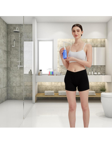 Paquete de 2 Botellas Peri 300ml Ducha Vaginal Azul/Rosa